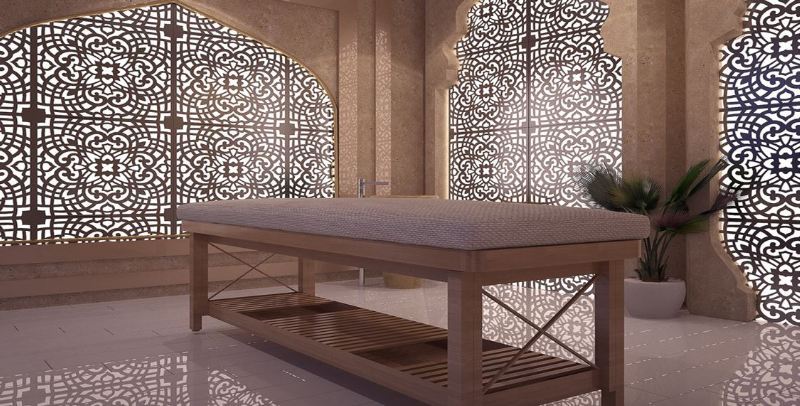 La Cigale Tabarka Hotel Exterior photo A massage table